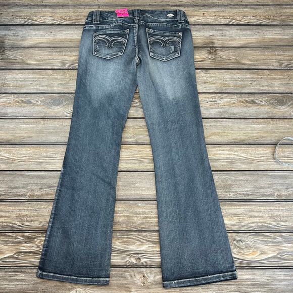 Y2K Low Rise Bootcut Jeans from Candies, Size 7 - Picture 6 of 6